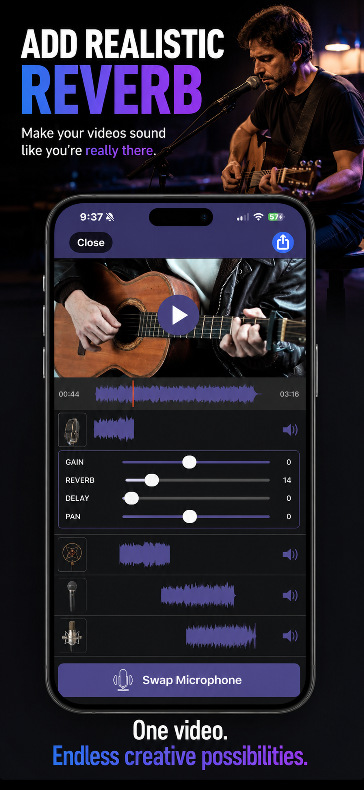 MicSwap Video Pro Audio Editor screenshot 4