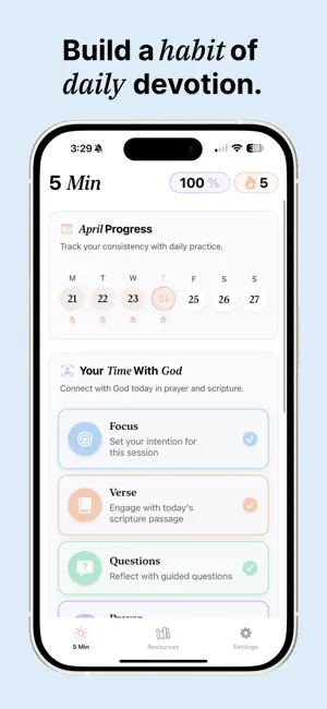 5 Min: Daily Devotional screenshot 1