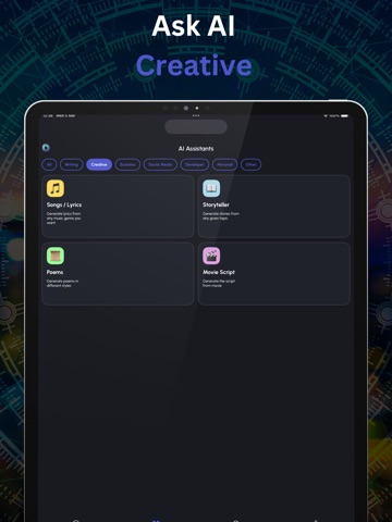 Deep Chatbot: All AI in One iPad screenshot