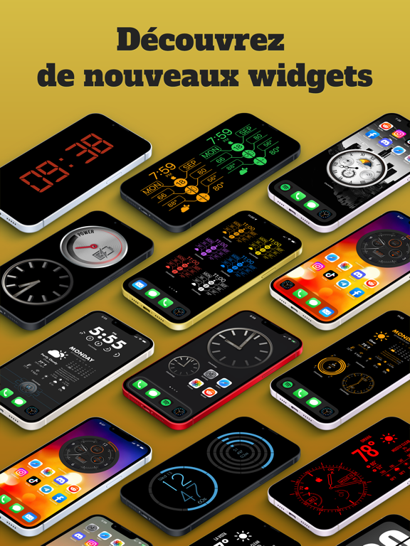 Screenshot #5 pour Widgets par Clockology
