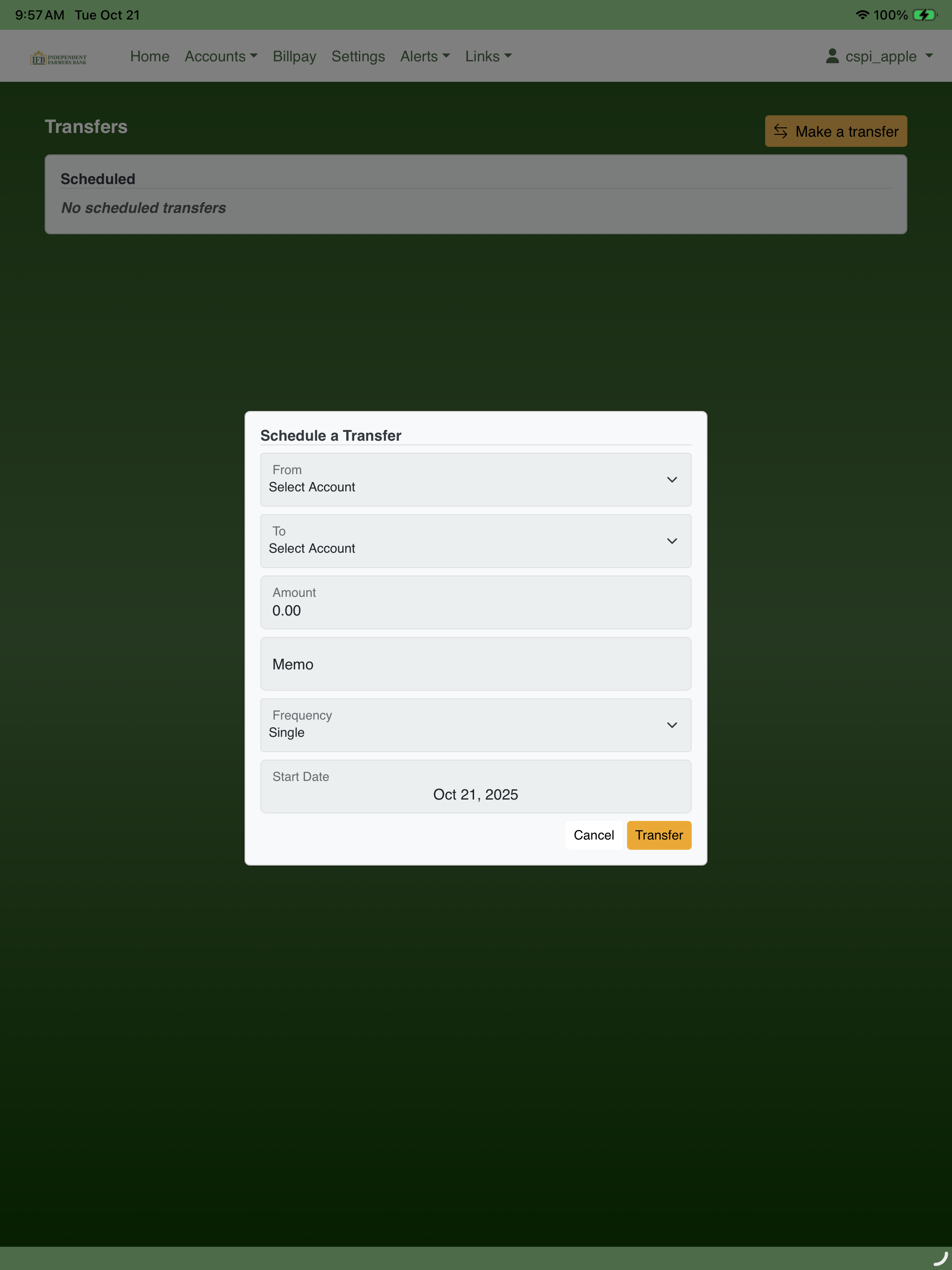 Independent Farmers Bank screenshot 9