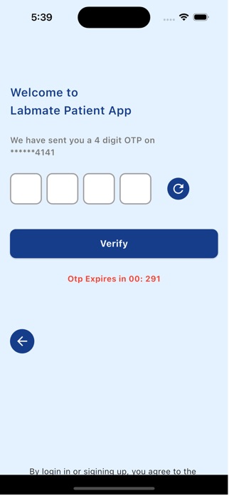 Labmate Patient App Screenshot 3 of 6