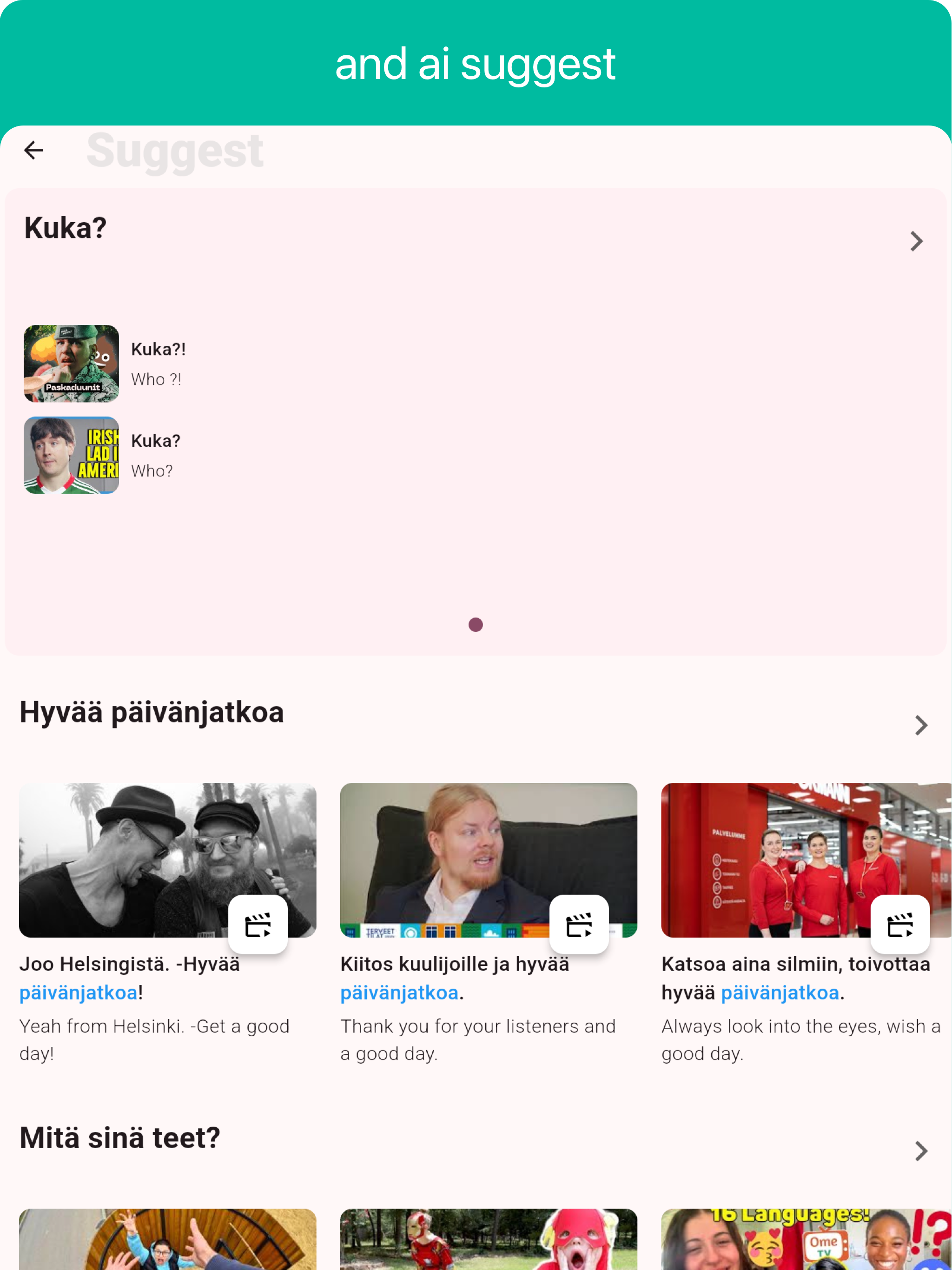 Finnish - Listening Speaking screenshot 15