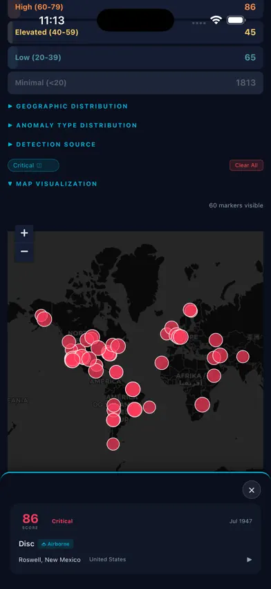 AllDomain: UAP Intelligence screenshot 2