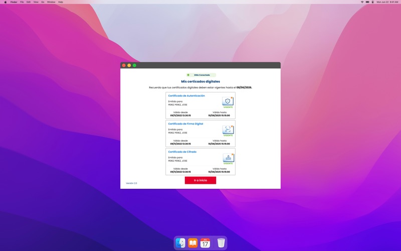 App screenshot