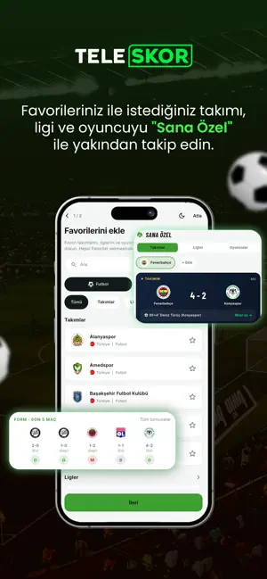 TELE SKOR: Canlı Skor screenshot 3