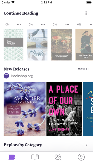 Bookshop.org Ebooks Screenshot