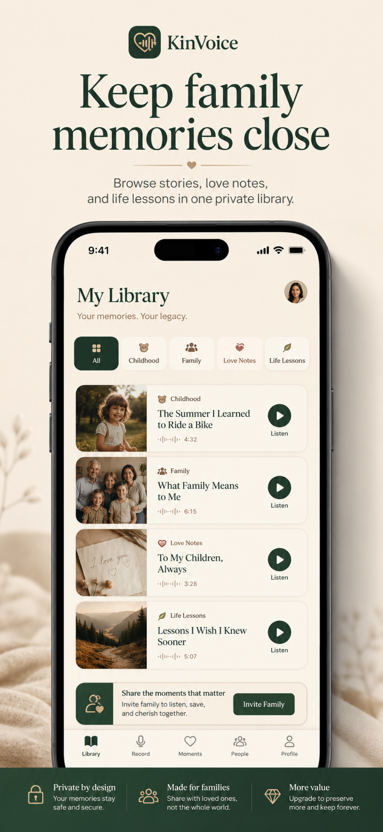 KinVoice: Family Voice Memory screenshot 5