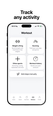 Fitly: Nutrition & Fitness iPhone screenshot