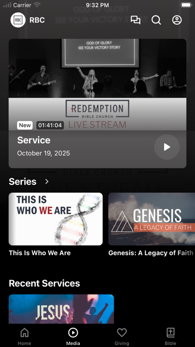 Screenshot 2 of Redemption Bible Church FW App