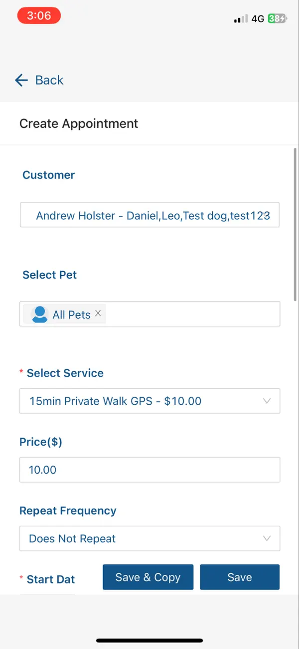 Screenshot #2 pour The Pet Sitting Co
