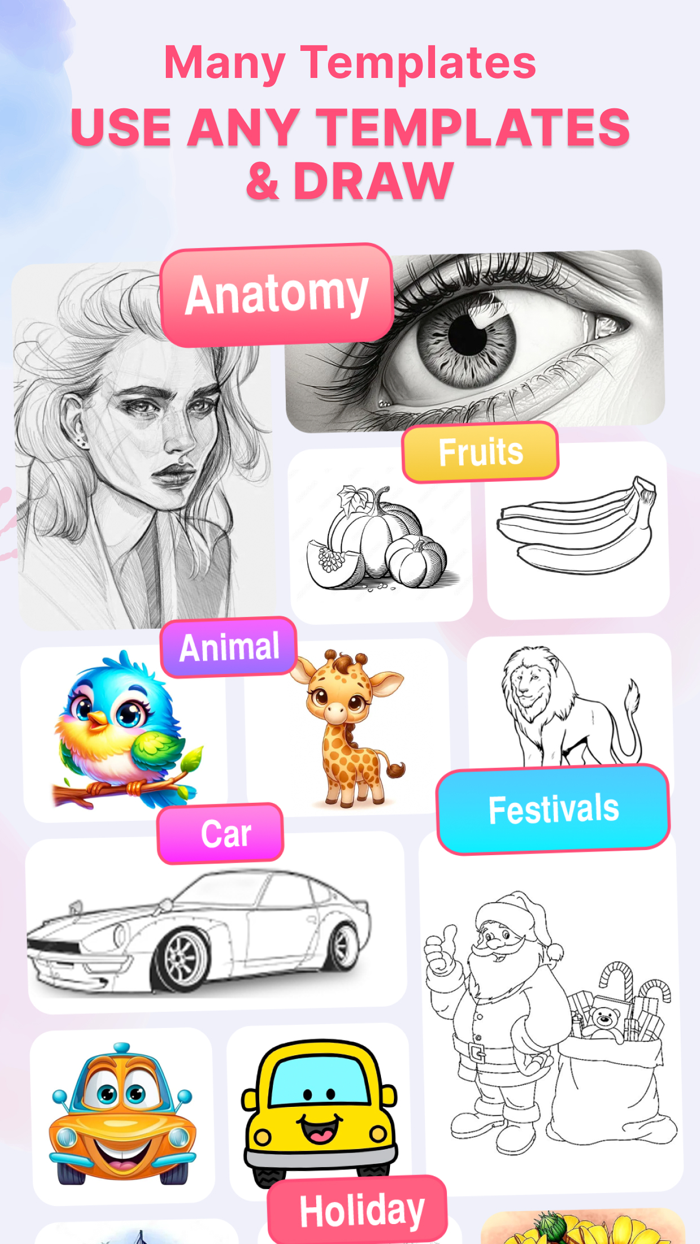 AR.DRAWING Art Paint  Sketch