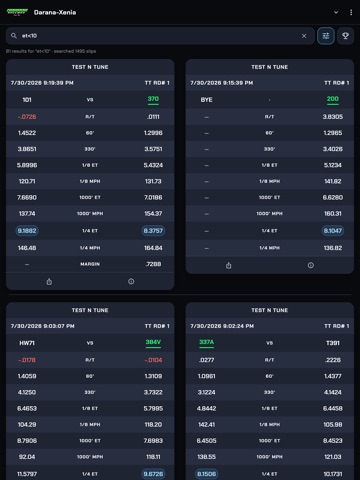 GoSlips iPad screenshot