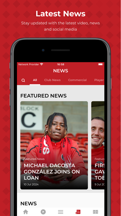 Crawley Town FC Screenshot