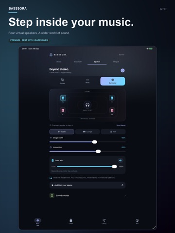 Volume Booster: BassSora iPad screenshot