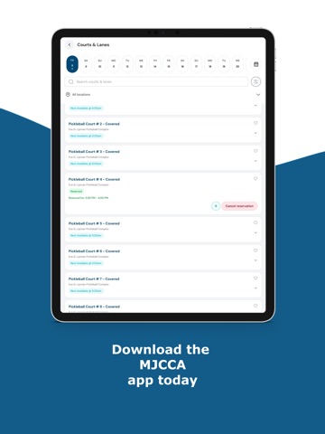 MJCCA active iPad screenshot