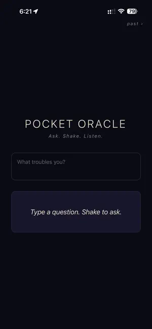 The Pocket Oracle screenshot 1