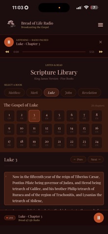 BREAD OF LIFE RADIO screenshot