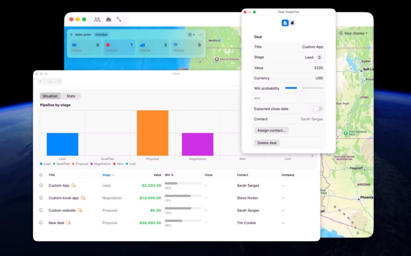 MapDesk screenshot
