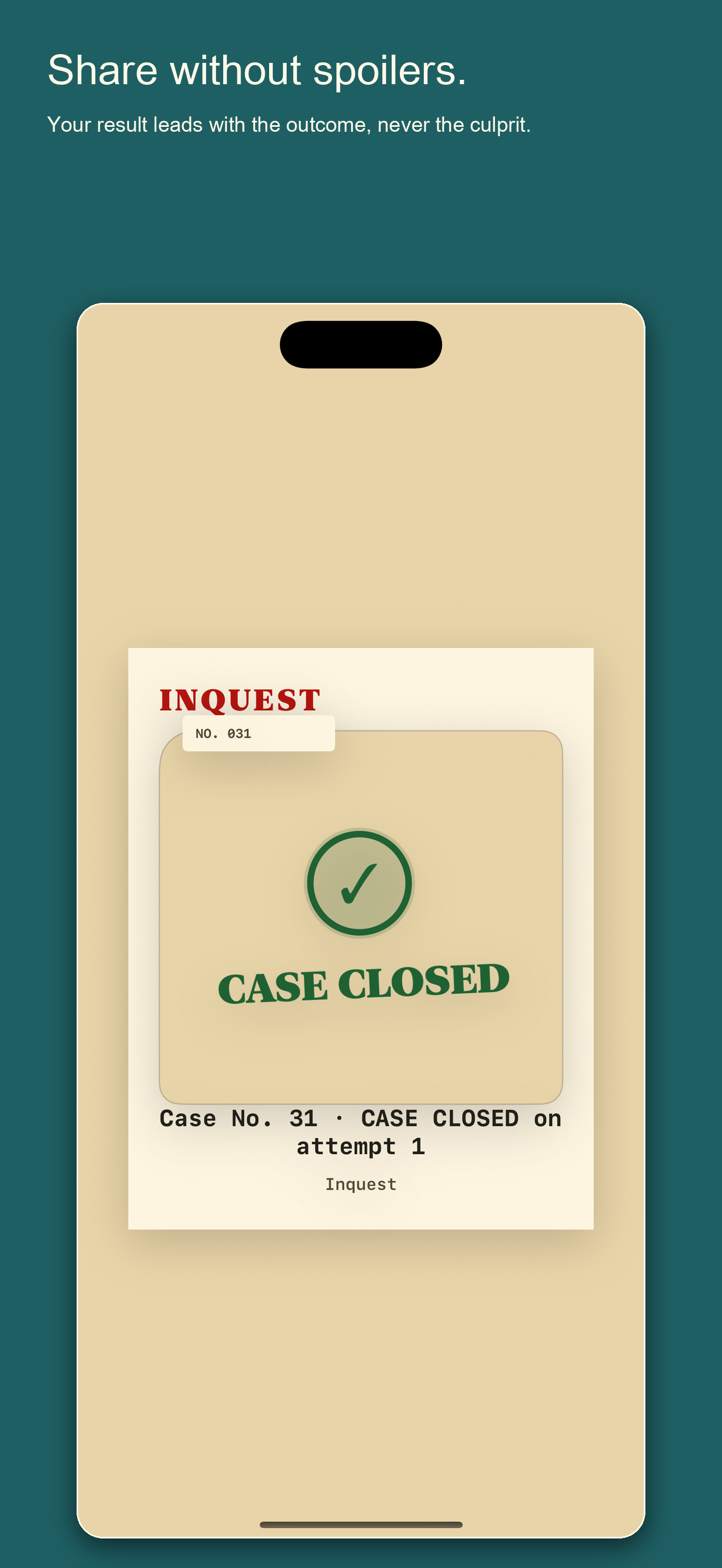 Inquest — Daily Detective Game screenshot 7