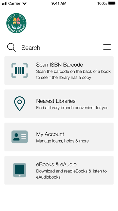 Screenshot #1 pour Quinte West Library On the Go