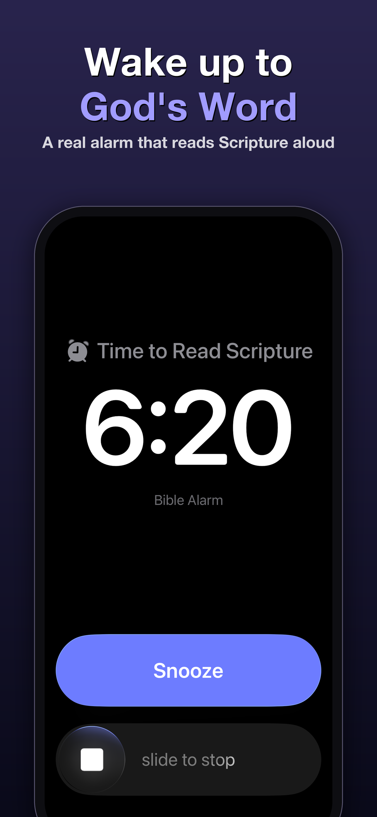Bible Alarm: Daily Verse Alarm screenshot 3