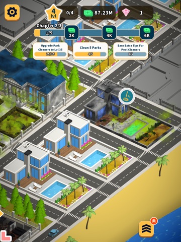 Clean Up Empire Idle iPad screenshot
