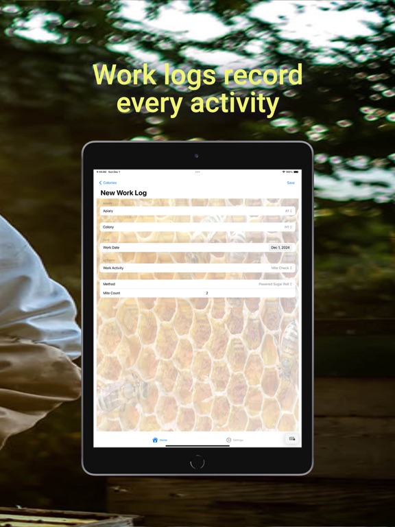 AI BeeKeeper Voice Assistant iPad screenshot 5 - Productivity app