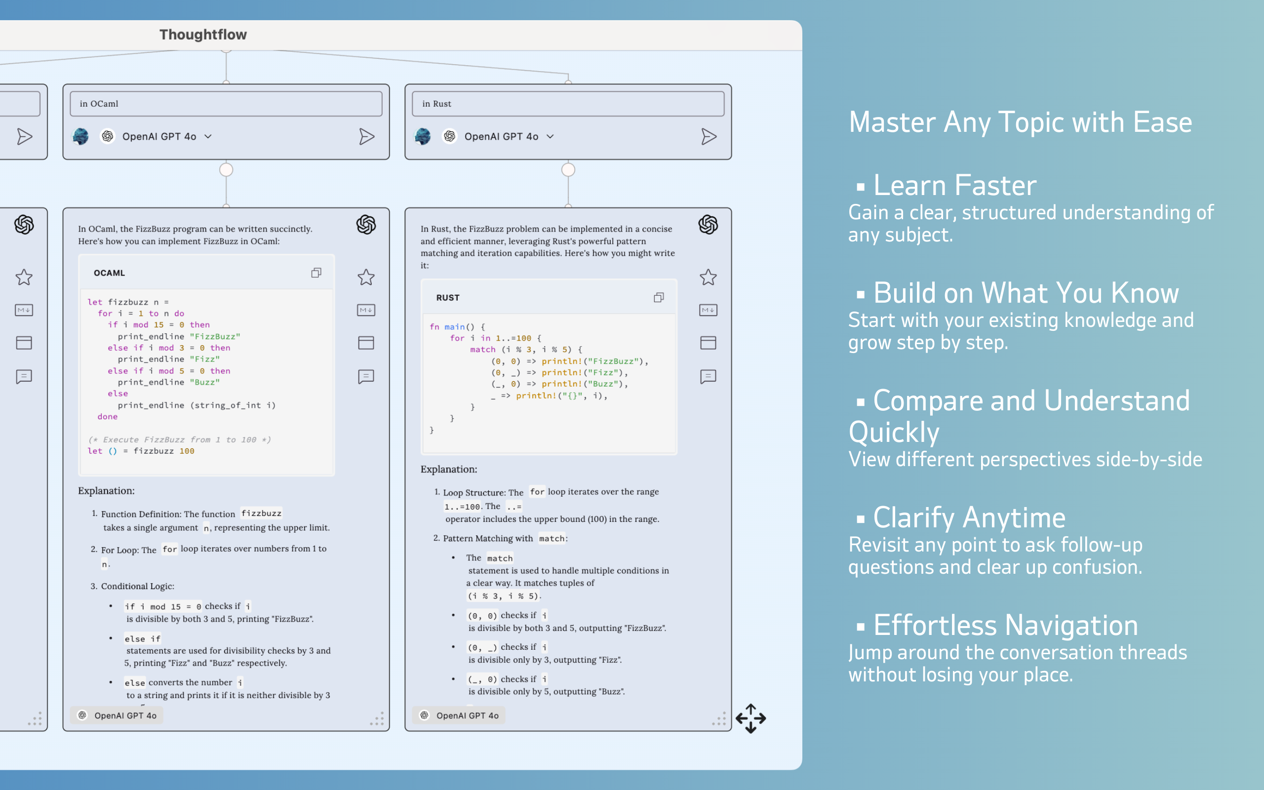 Thoughtflow - AI Chat screenshot 6