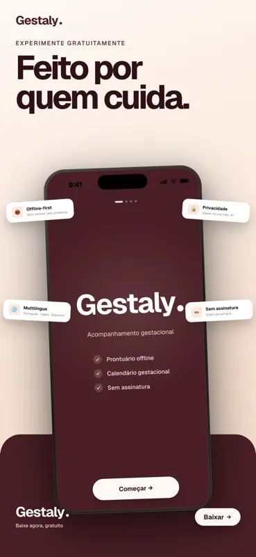 Gestaly | Gestantes e Partos screenshot 6 of 6