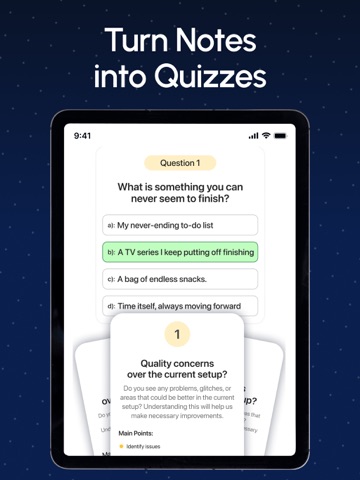 AI Note Taker & Speech to Text iPad screenshot