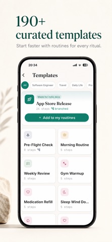 Cadence: Routine Checklists Screenshot 6 of 8