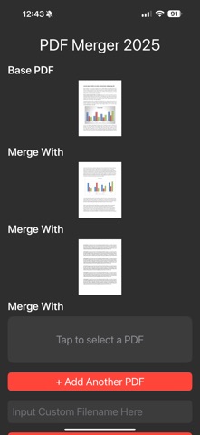 PDF Merger 2025 Screenshot 2 of 4