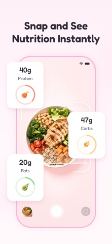 Shelog: Food Log, Diet tracker iPhone screenshot