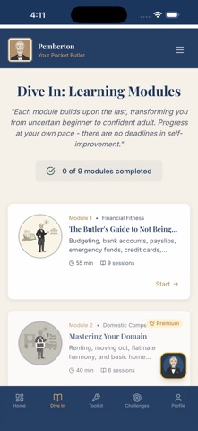 Pemberton: Pocket Butler Screenshot 4 of 10
