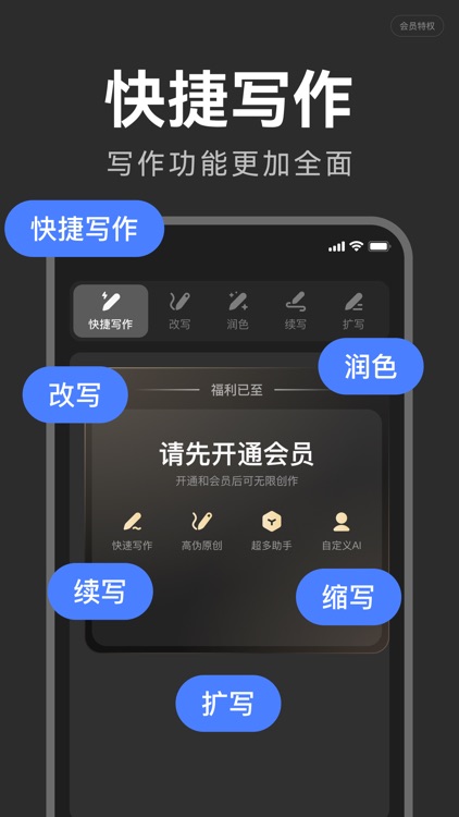AI智能写作-AI写作创作智能助手