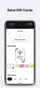 Milk & Honey Coffee - Order screenshot