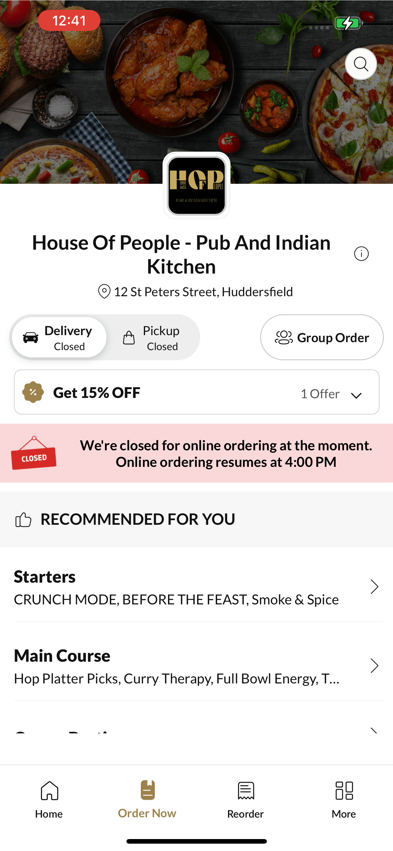 House of People IndianKitchen screenshot 3