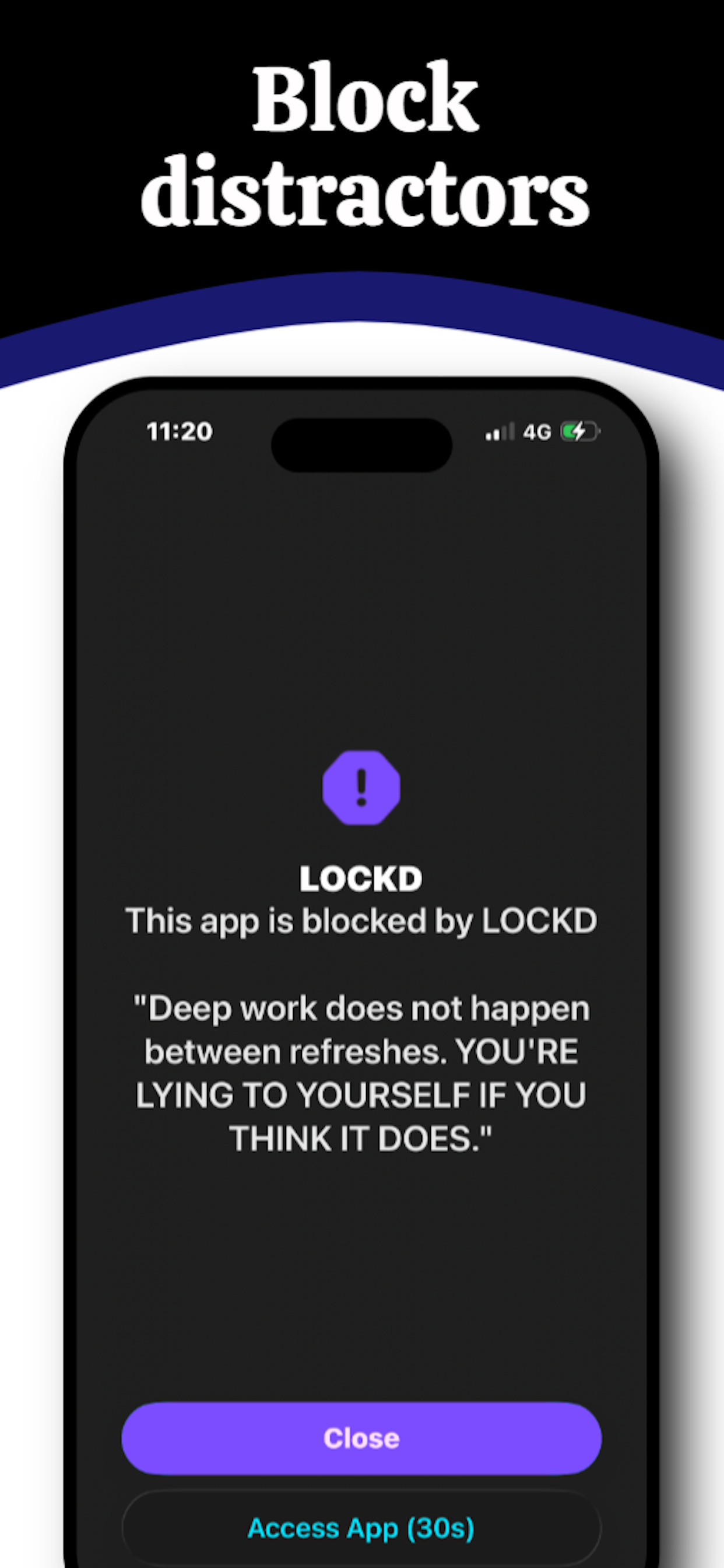 LOCKD: Block Apps & Focus screenshot 4