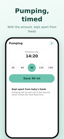 Radaa: Baby Feeding Tracker screenshot 2