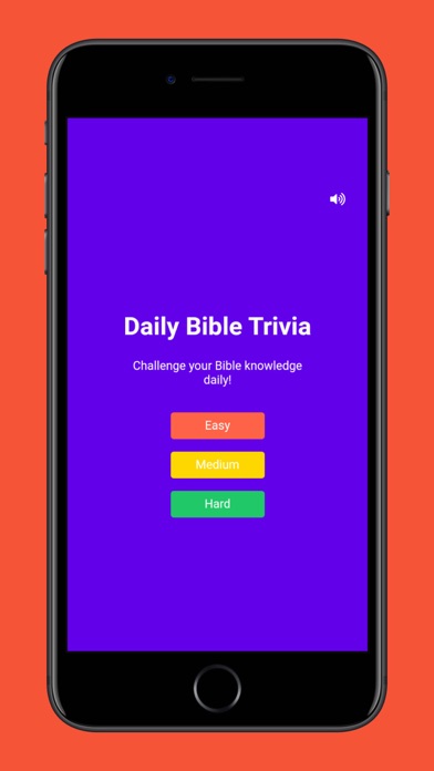 Screenshot #1 pour Bible Trivia Quiz - Daily Game