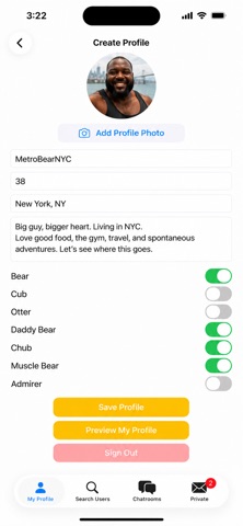 Gay Bear Chat Screenshot 5 of 8