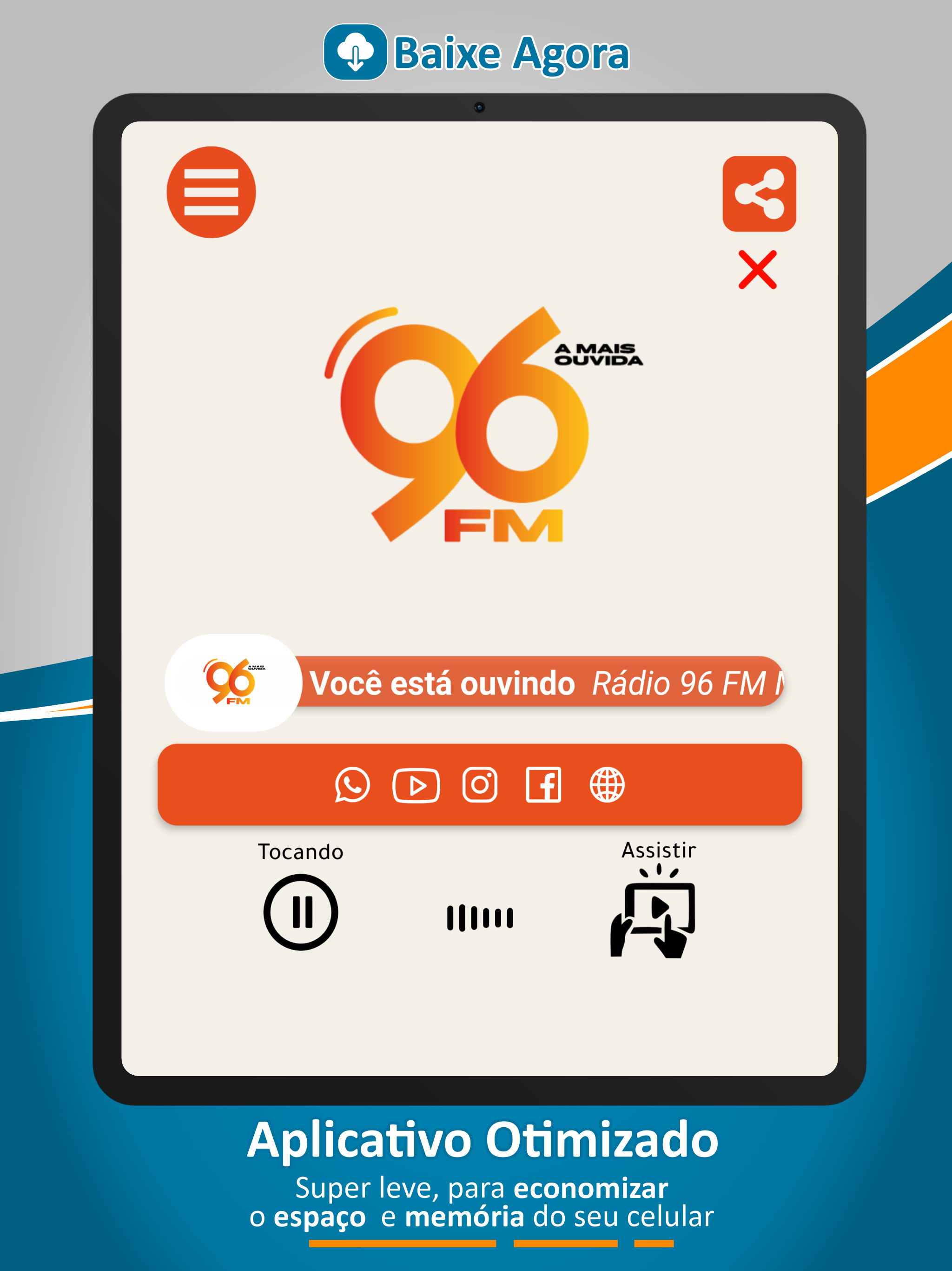 Rádio 96 FM Maceió screenshot 4