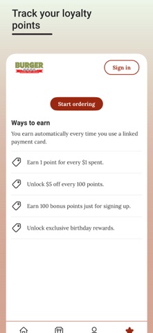 BURGER BROS APP Screenshot 3 of 4