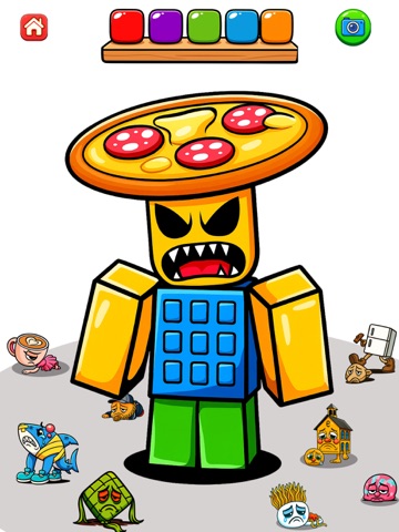 Color Brainrot Game:AI Animals iPad screenshot