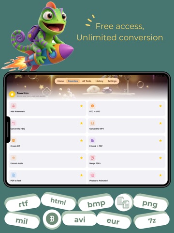 Chameleo: All-in-one Converter iPad screenshot