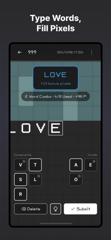 WordPixel - Word Puzzle Art screenshot