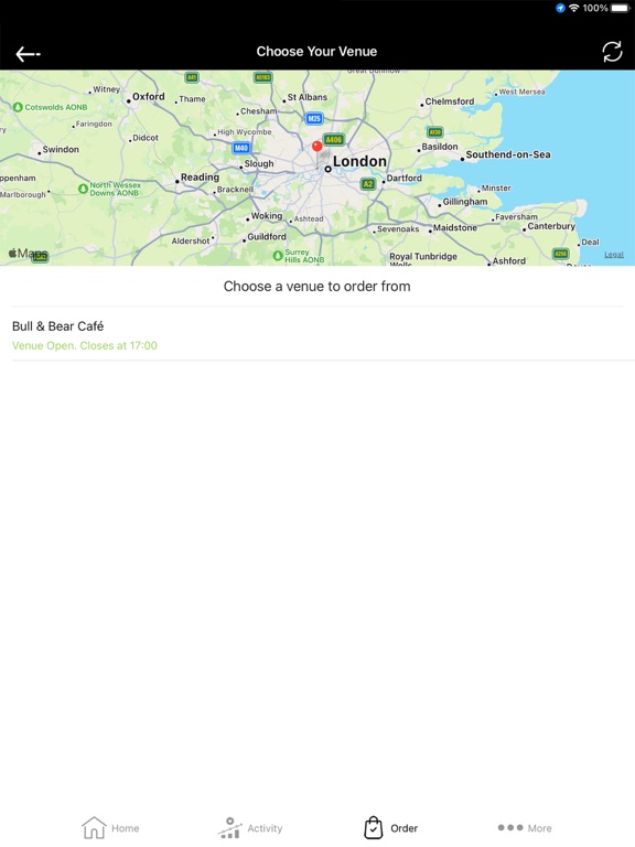 Bull & Bear Cafe iPad screenshot 5 - Food & Drink app