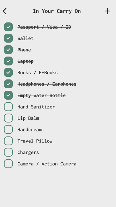Roamer - Plan & Pack Screenshot