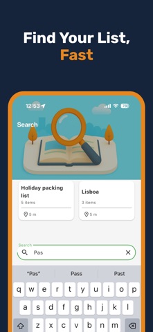 Checklist: Reusable Tasks screenshot